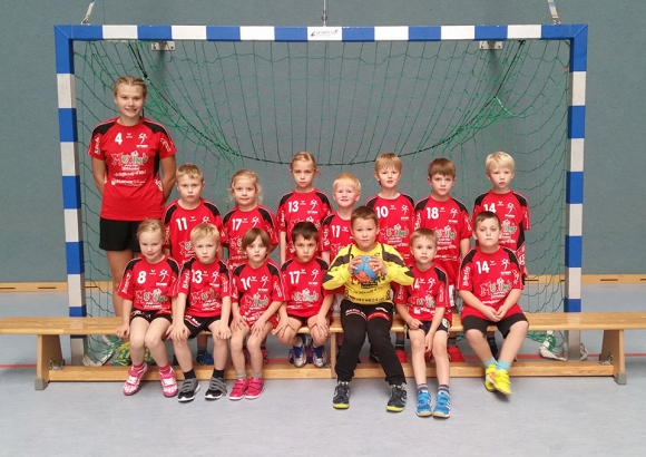 Handball Minis beim TVC Enger